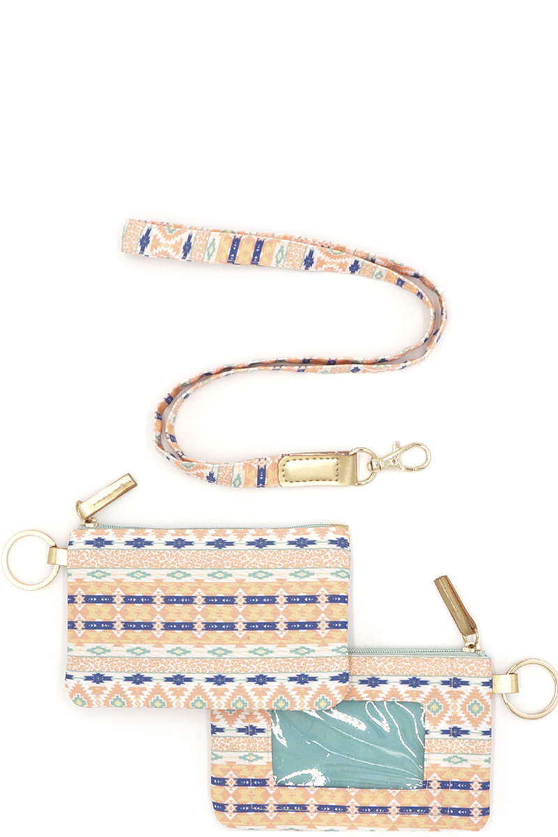 ID WALLET & DETACHABLE LANYARD