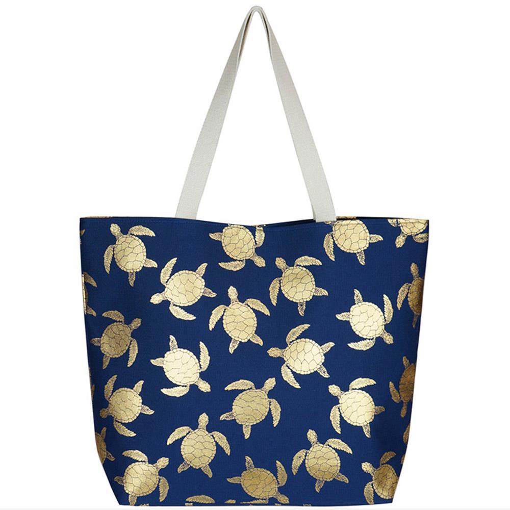FOIL TURTLE TOTE BAG