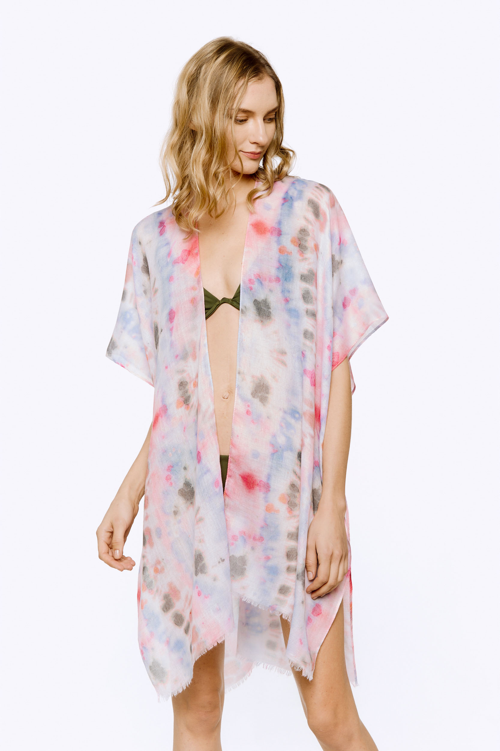 TIE DYE KIMONO