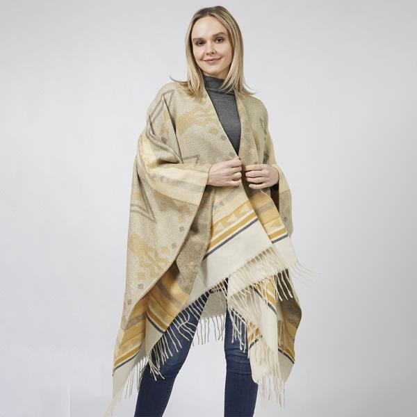 "NEW" AZTEC PATTERN CAPE