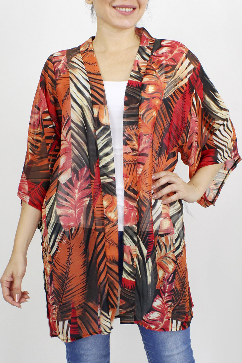 FASHION TROPICAL KIMONO