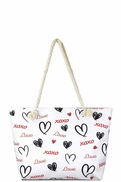 FASHION XOXO LOVE BEACH BAG
