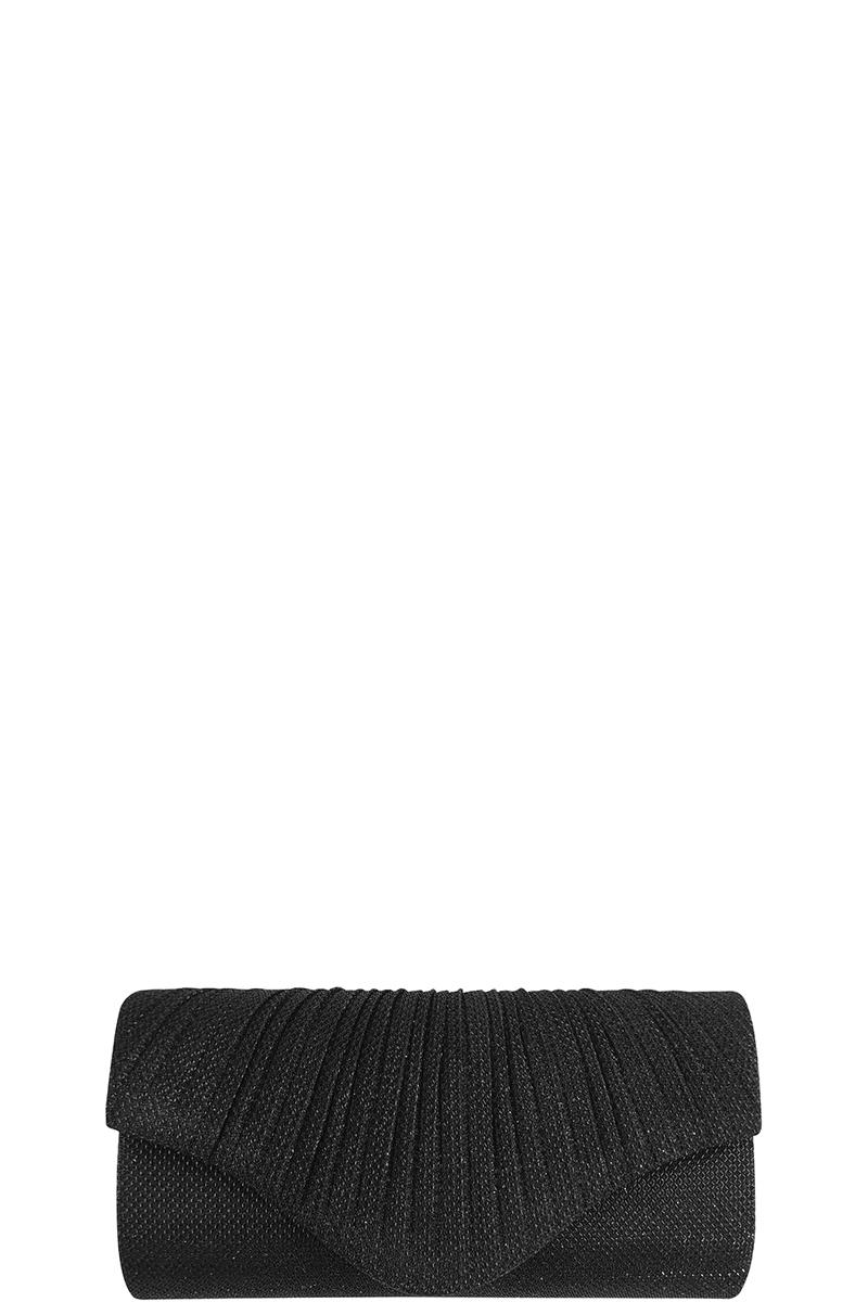 TRENDY TEXTURE CLUTCH BAG