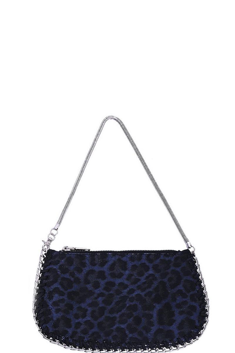 LEOPARD CHAIN MINI BAG