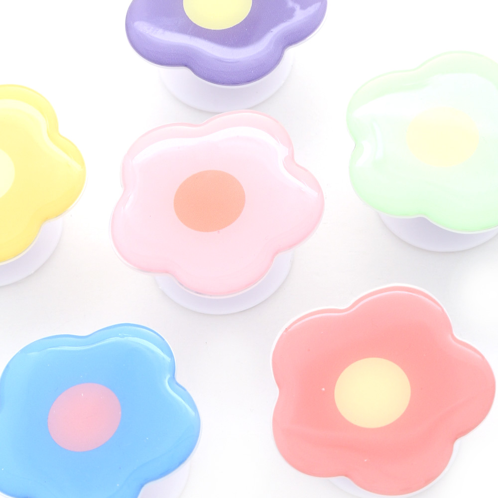 FLOWER PHONE POP GRIP HOLDER