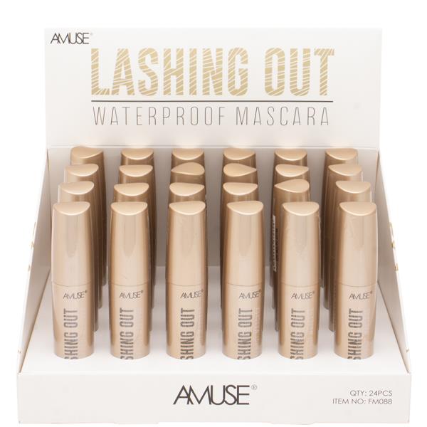 AMUSE LASHING OUT WATERPROOF MASCARA (24 UNITS)