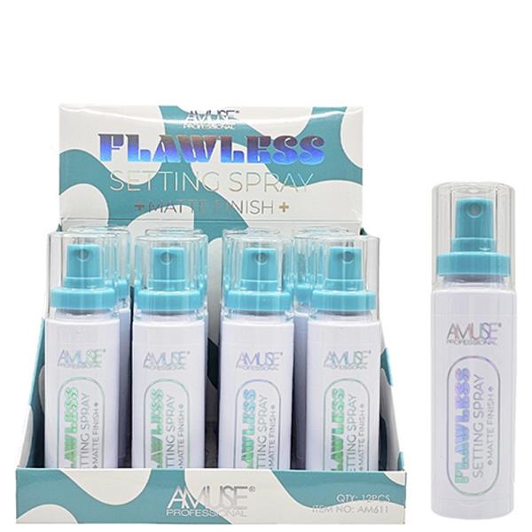 AMUSE COSMETICS 12 PCS. MIST ME WITH THAT FIX MATTE SETTING