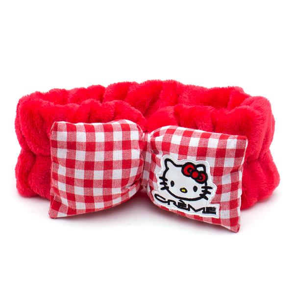 THE CREME SHOP HELLO KITTY CHECKER SPA HEADBAND
