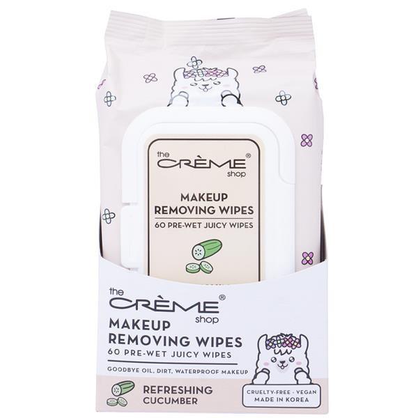 MAKEUP REMOVING REFRESHING CUCUMBER 60 PRE WET JUICY WIPES