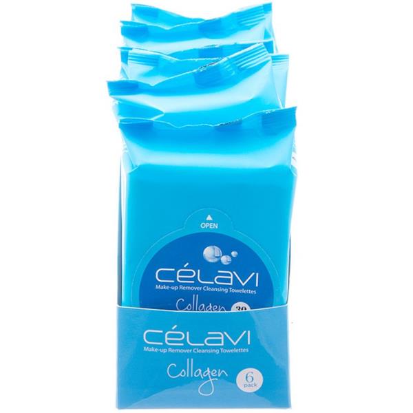 6 PACKS MAKEUP REMOVER CLEANSING WIPES REMOVING TOWELETTES