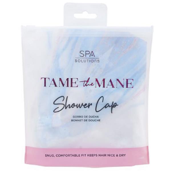 SPLASH DYE DESIGN SHOWER HAIR CAP