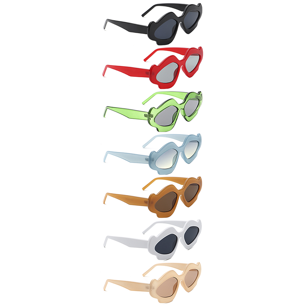 FASHION ROUND SHAPE DESIGN SUNGLASSES 1DZ