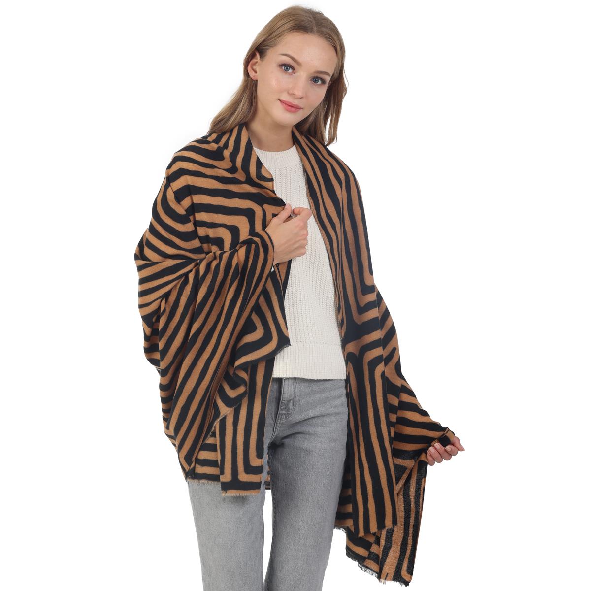 STRIPE SKINNY SCARF