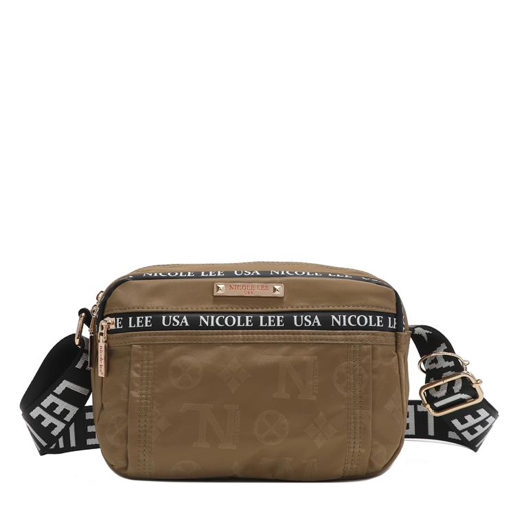 KEYSHA NYLON ZIP CROSSBODY