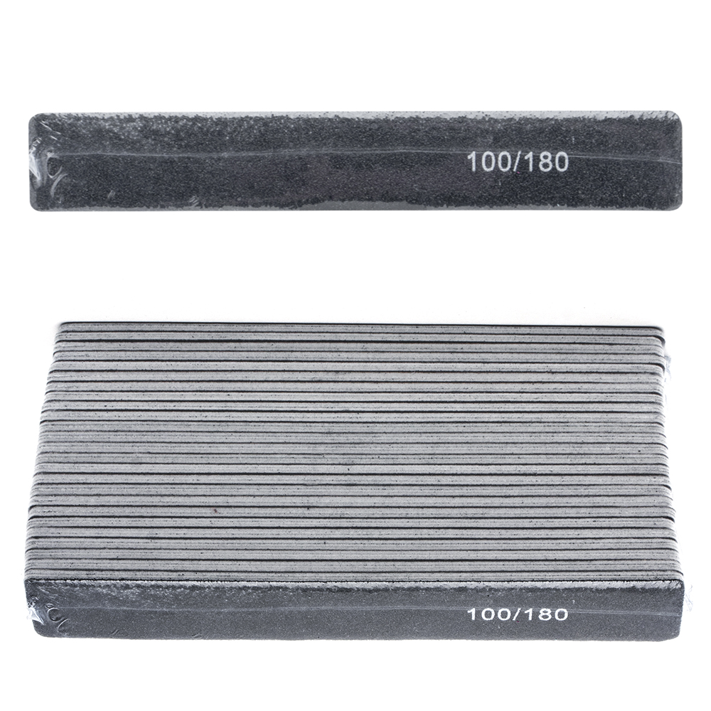 NAIL FILE 100/180 GRIT RECTANGLE SET