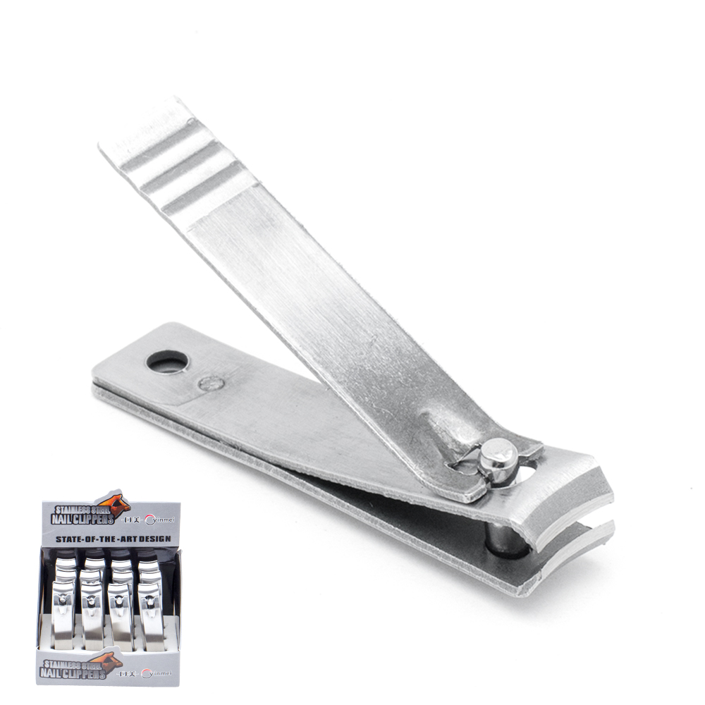STAINLESS STEEL NAIL CLIPPERS (12 UNITS)