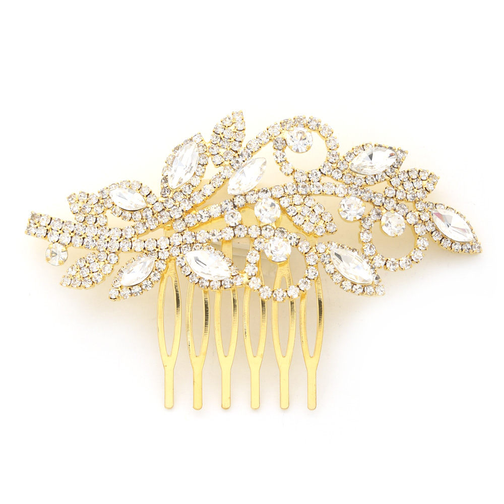 MARQUISE RHINESTONE HAIR COMB
