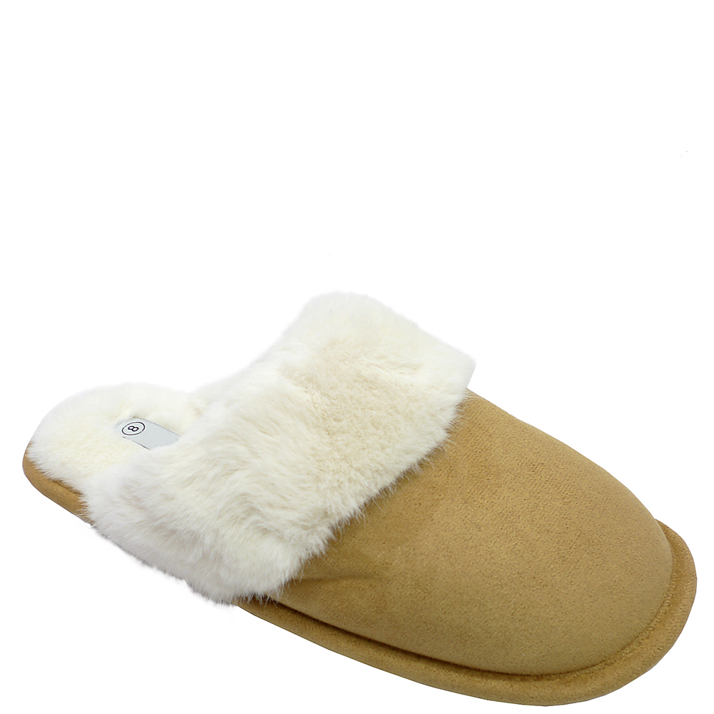 FURRY INDOOR SLIPPER 18 PAIRS