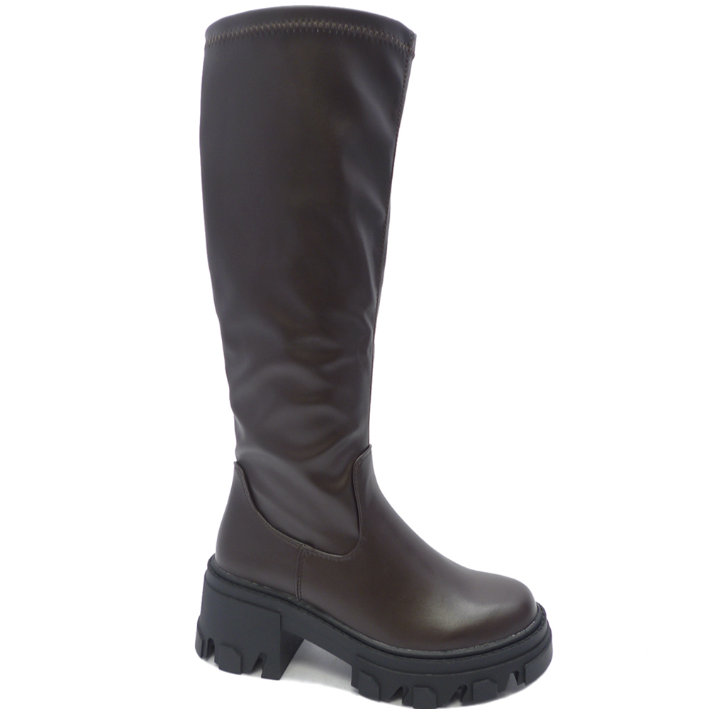 LUGSOLE STRETCH KNEEHIGH BOOTS 12 PAIRS