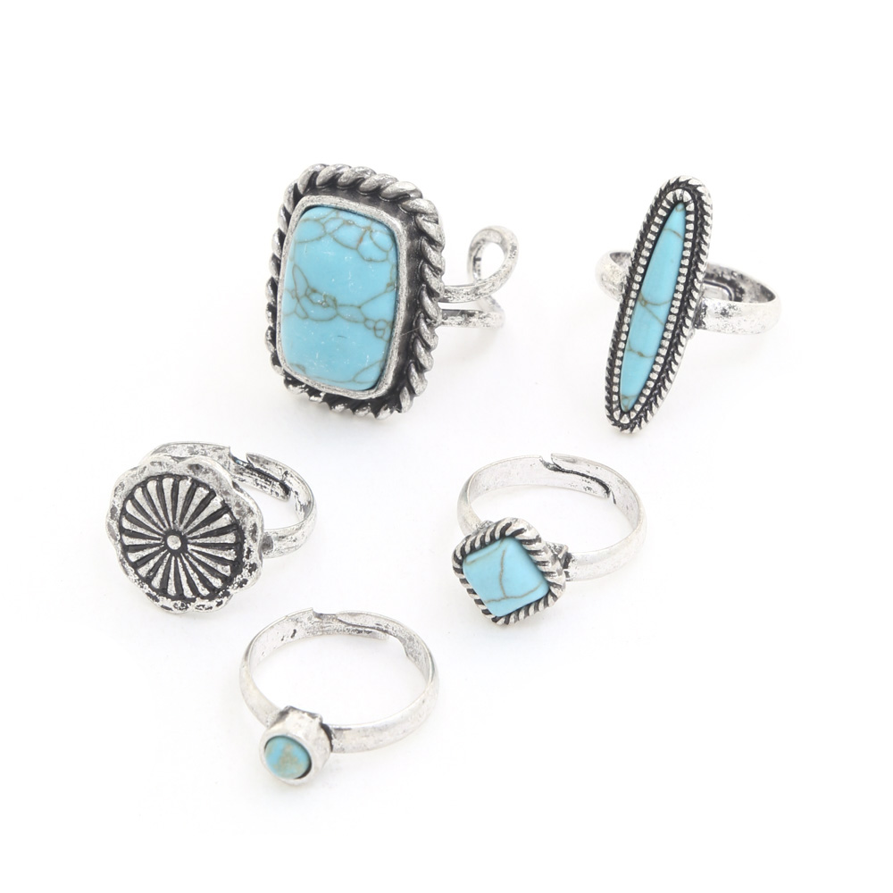 WESTERN ASSORTED RING SET