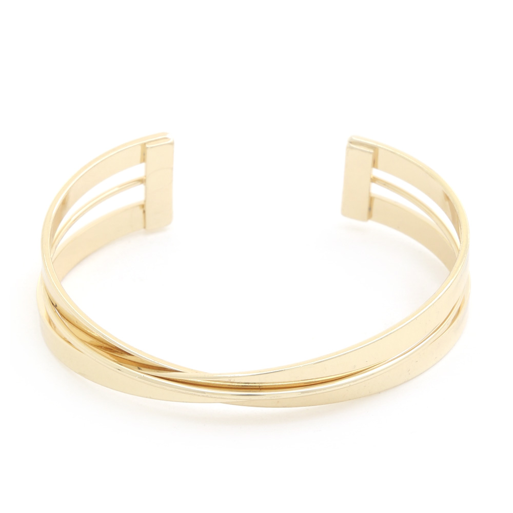 SODAJO CRISS CROSS CUFF BRACELET