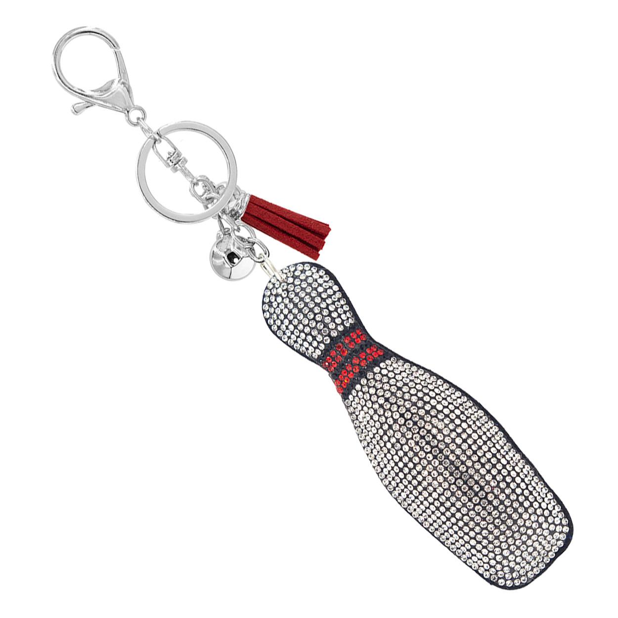 BOWLING PIN KEYCHAIN