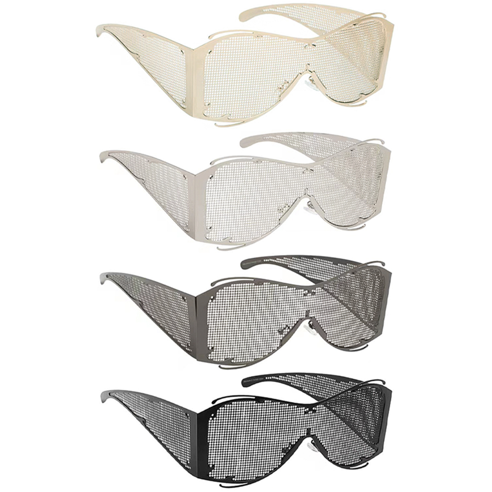 FASHION MESH DESIGN SHAPE SUNGLASSES 1DZ