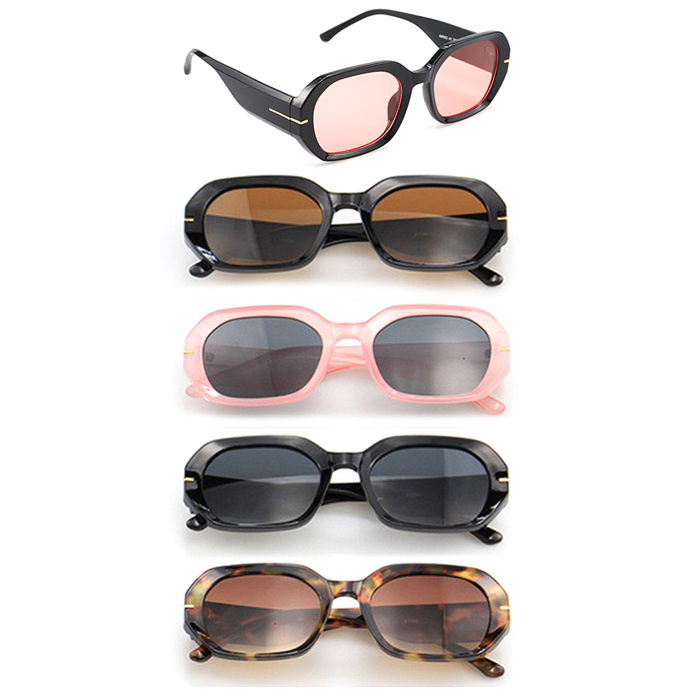 CHIC ROUNDED SUNGLASSES 1DZ