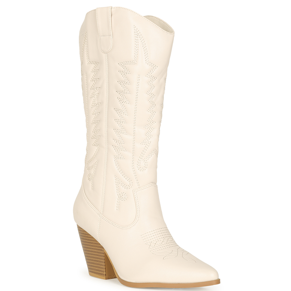 FASHION WESTERN HEEL BOOTS 12 PAIRS