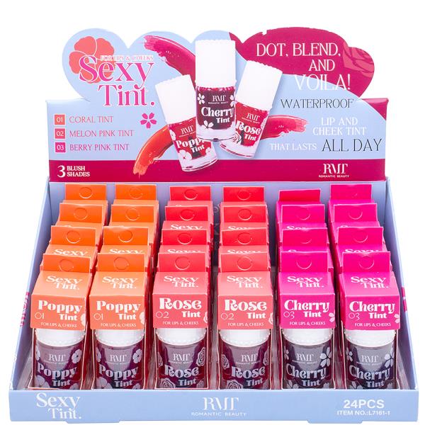 ROMANTIC BEAUTY SEXY LIP AND CHEEK TINT (24 UNITS)
