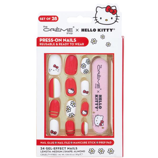 THE CREME SHOP HELLO KITTY PRESS ON NAILS SET