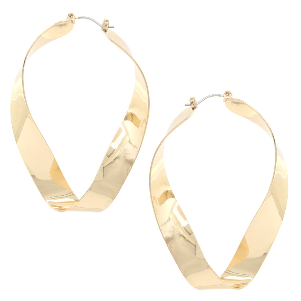 CURVE METAL EARRING