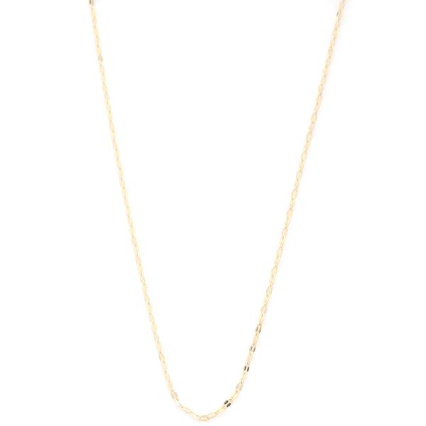 DAINTY METAL LINK NECKLACE