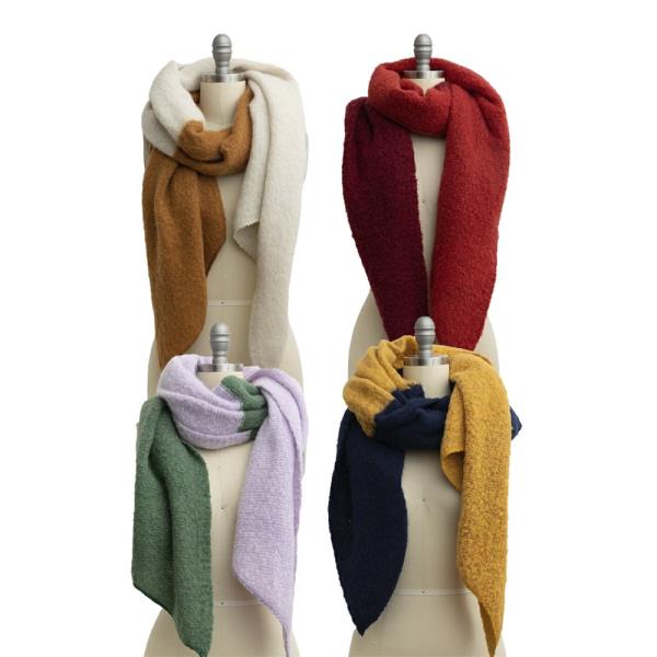 COZY DOUBLE TONE SCARF