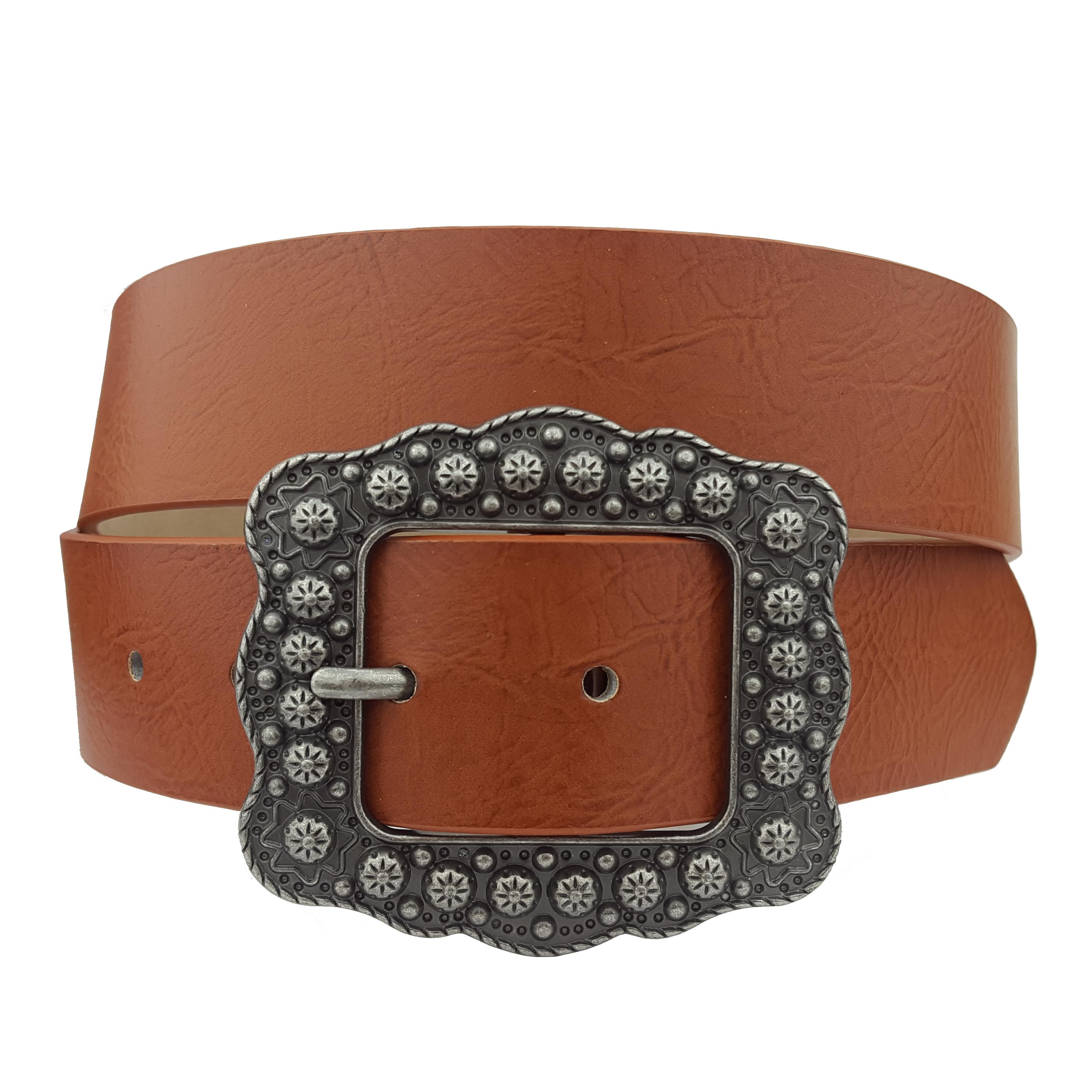 CLASSIC JEAN BELT WITH DARK VINTAGE FINISHED BUCKLE
