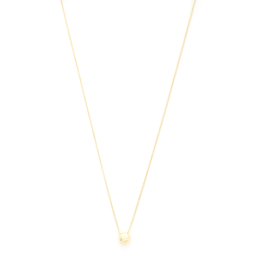 SODAJO BALL BEAD GOLD DIPPED NECKLACE