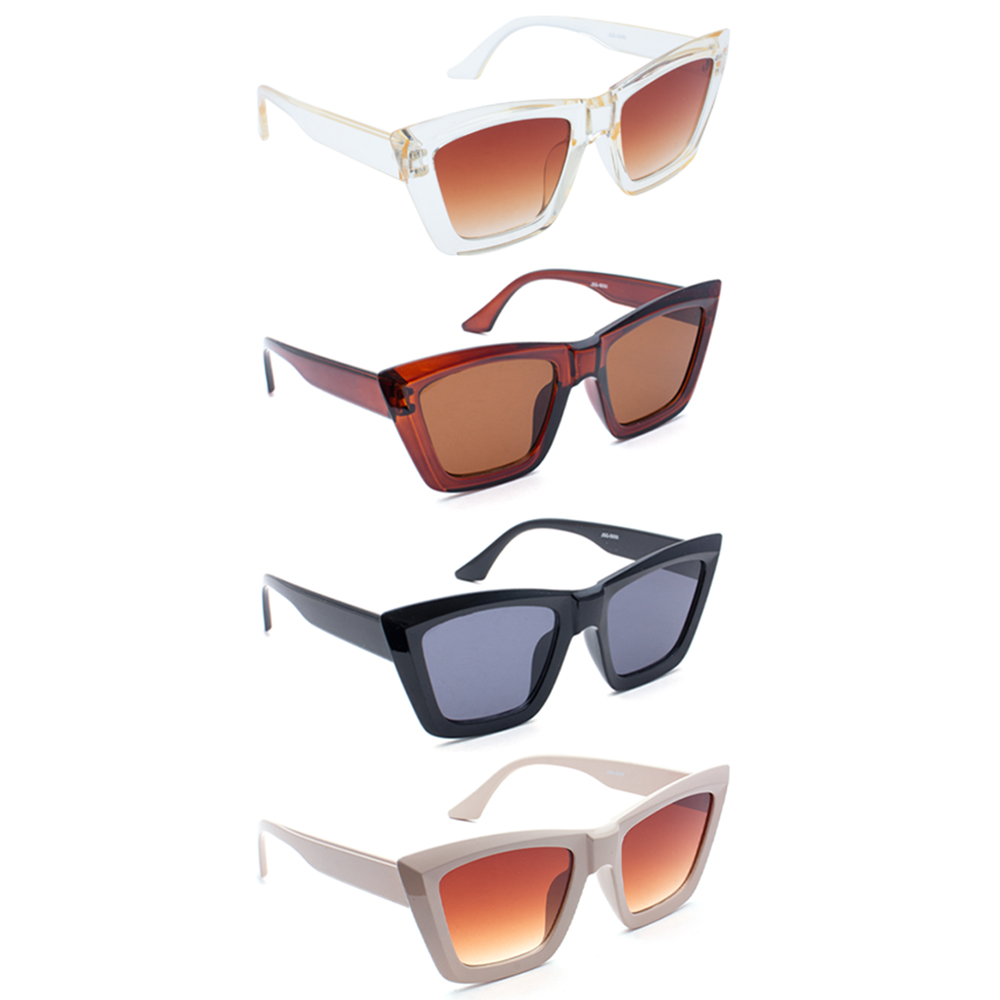 FASHION CAT EYE SQUARE SUNGLASSES 1DZ