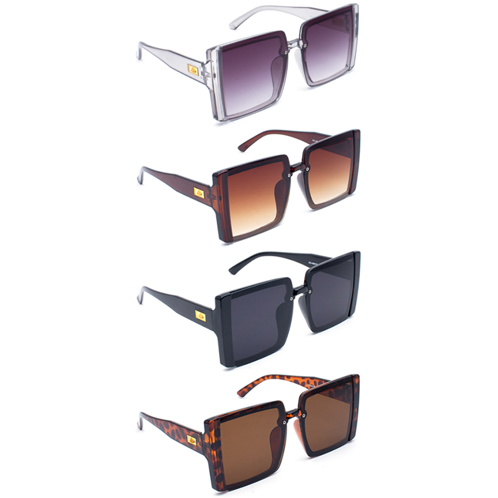 CHIC SQUARE EYE SUNGLASSES 1DZ