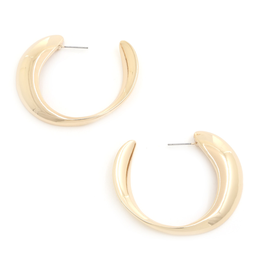 OPEN CIRCLE EARRING