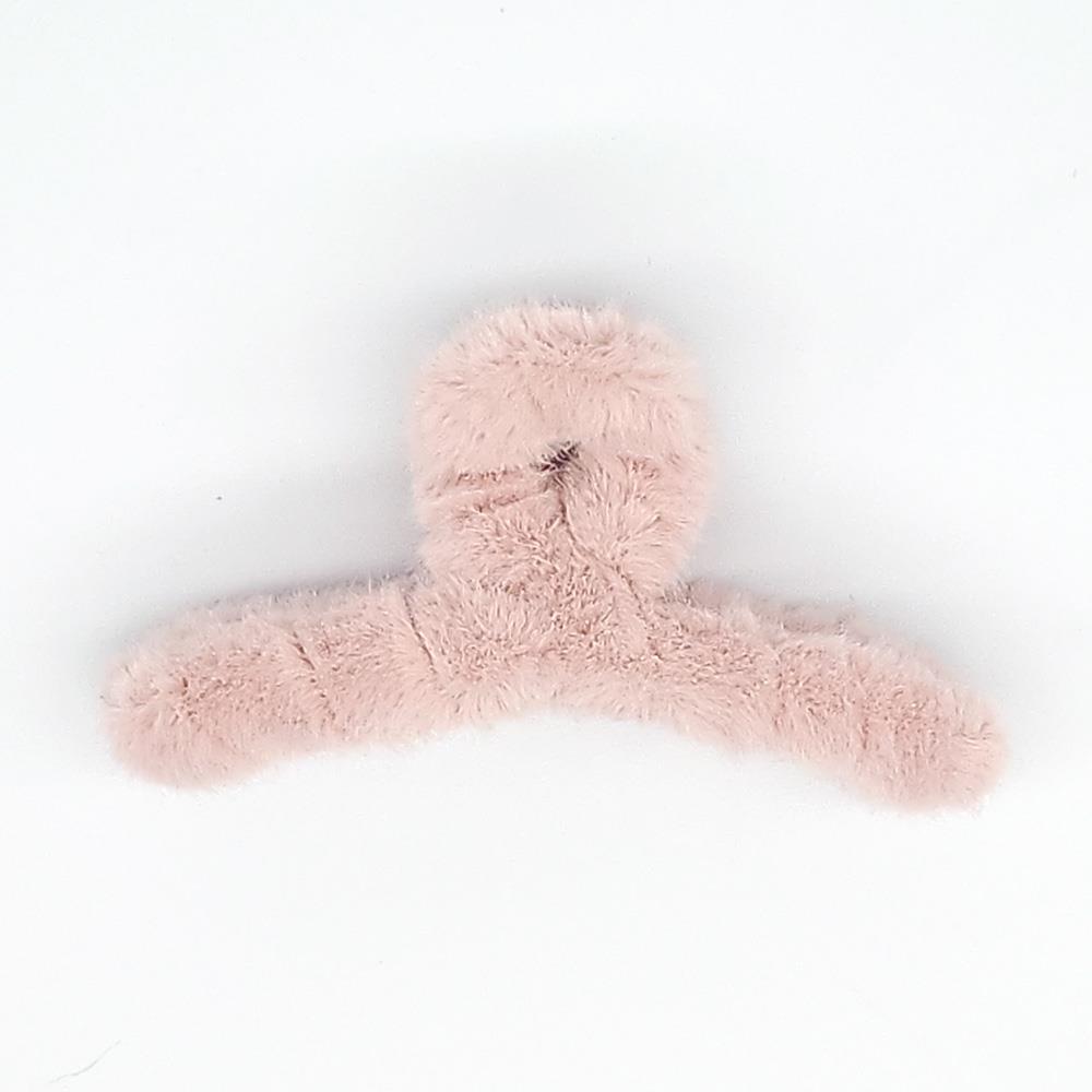 FAUX FURRY HAIR CLIP