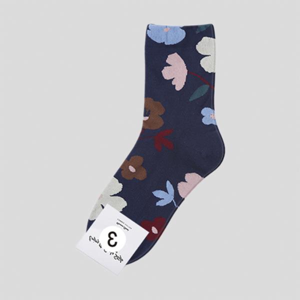 FLOWER ANKLE SOCKS