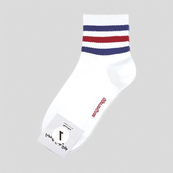 3 STRIPE ANKLE SOCKS