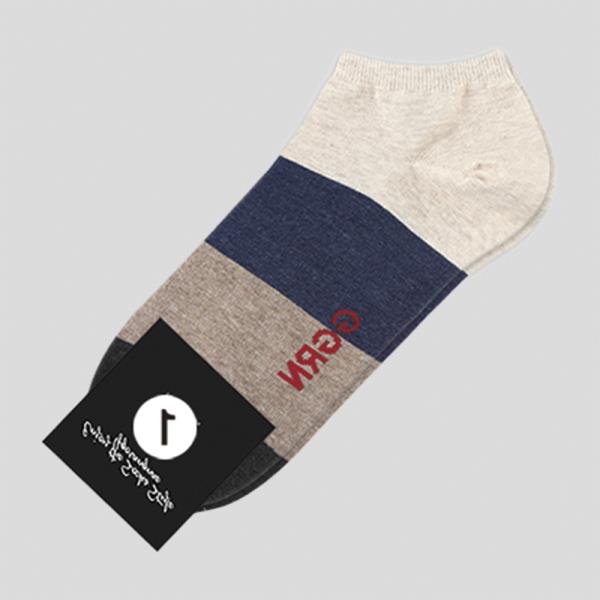 4 COLOR BLOCK EXTRA LOW CUT SOCKS