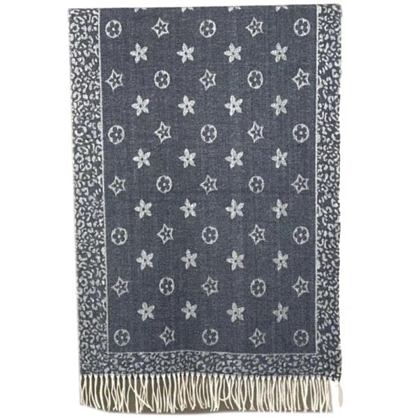 MULTI FLOWER PATTERN SCARF