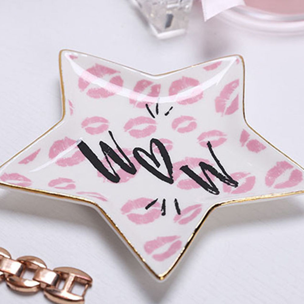 STAR WOW JEWELRY PLATE DISH