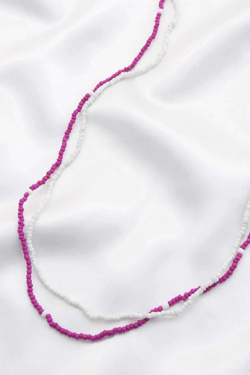 COLORFUL SEED BEAD WAIST BELT