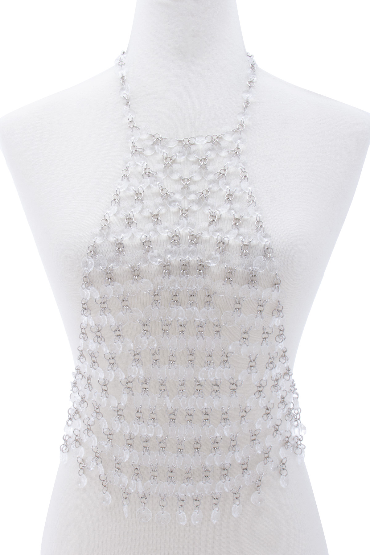 CRYSTAL BEAD BODY CHAIN