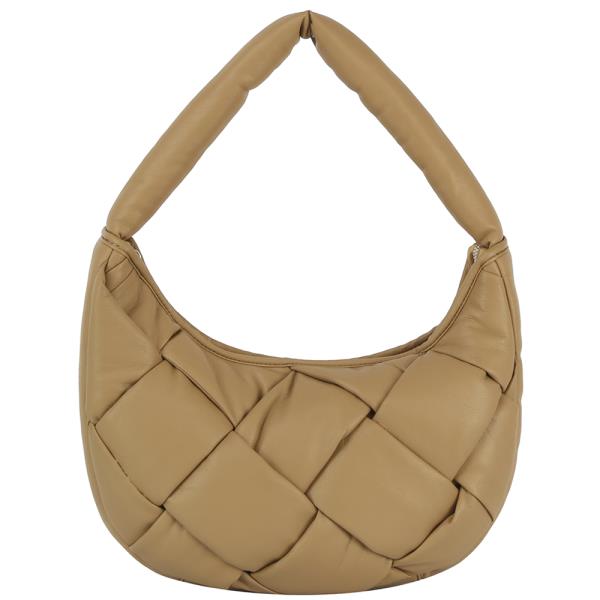 SMOOTH QUILT SHOULDER BAG