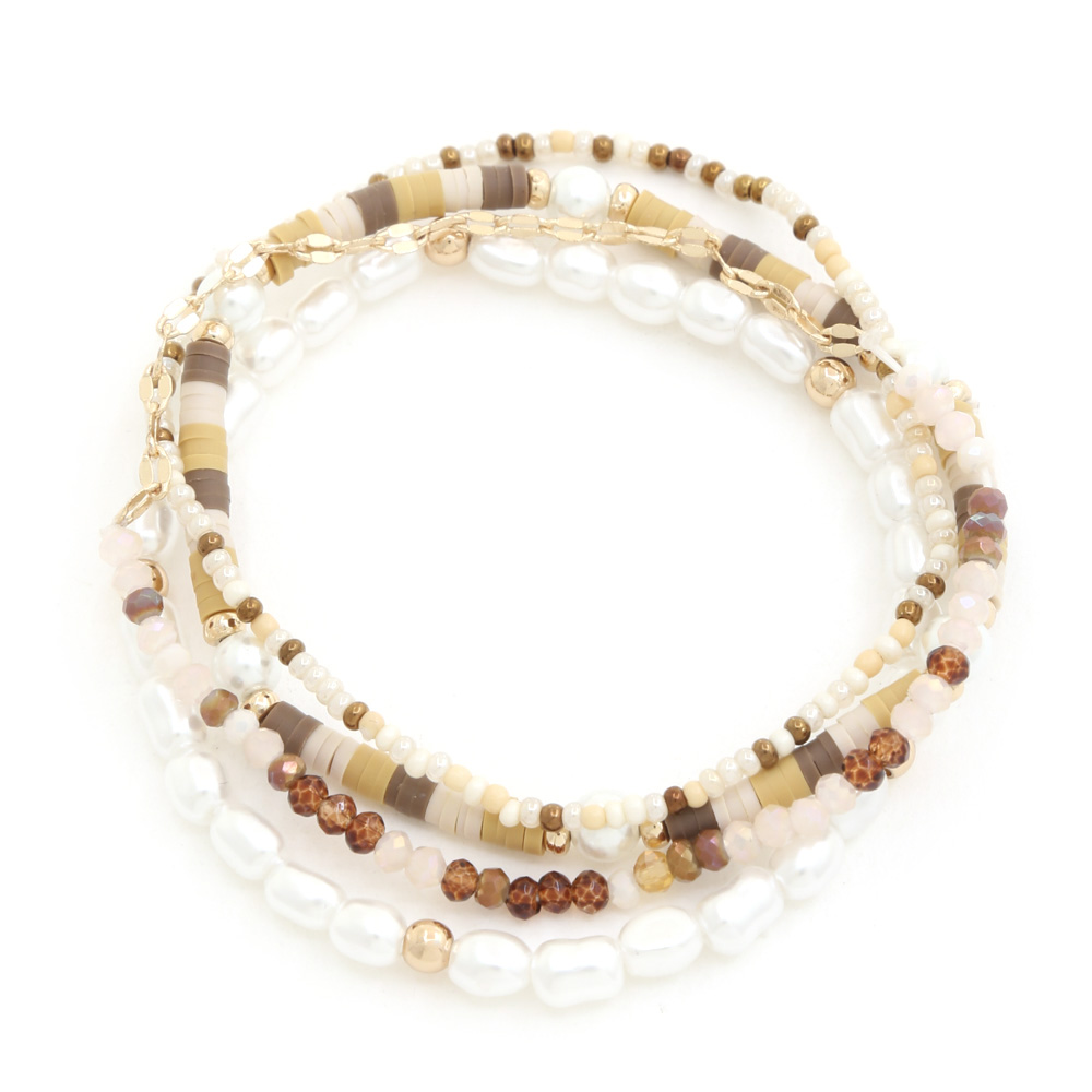 BEADED BRACELET SET