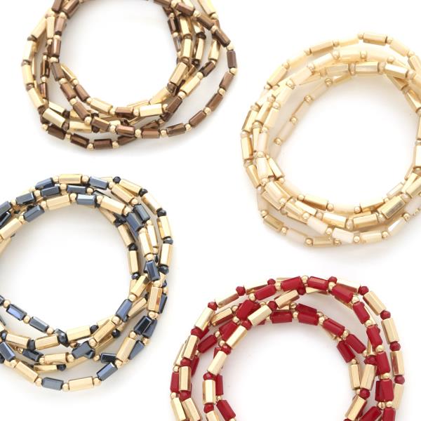BEADED BRACELET SET